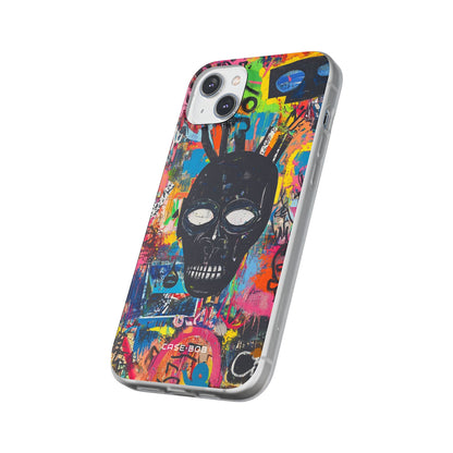 Skull Vortex iPhone 14 Plus Case - Soft