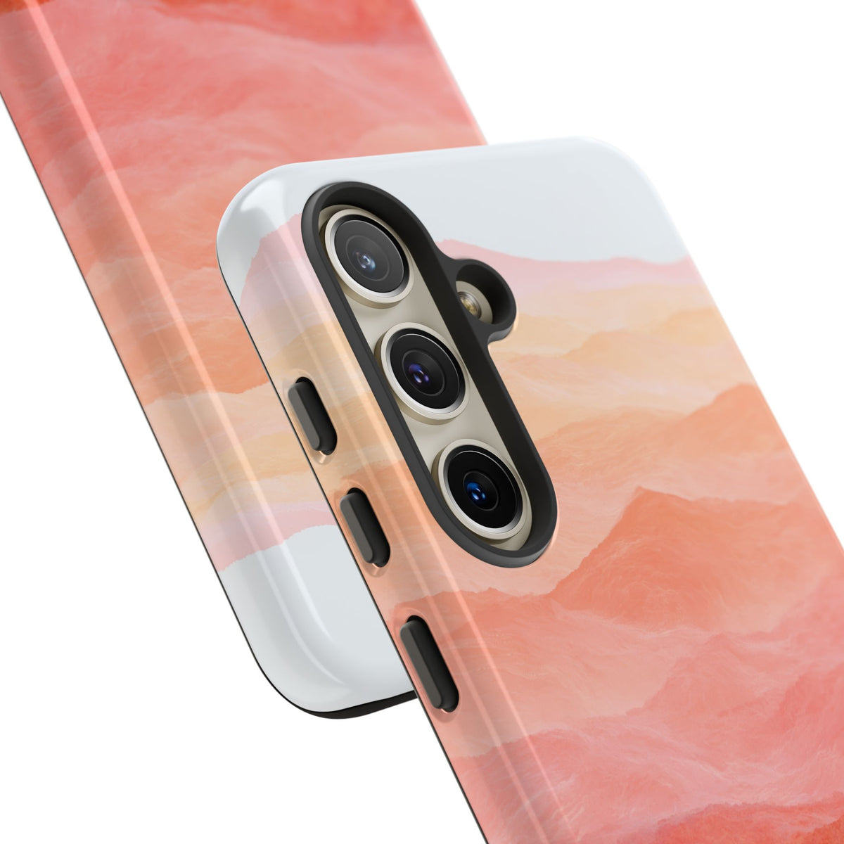 Alpenglow Ridge Vista · Tough Phone Case for Samsung · Orange