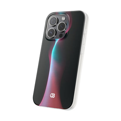 Neon Pixel Flow · Lite Phone Case for iPhone ·  Black