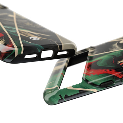 Emerald Oni Grin · Tough Handyhülle für Google Pixel