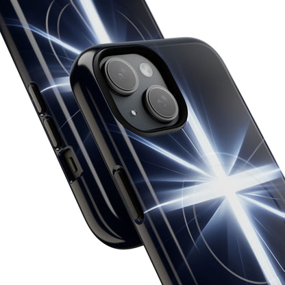 Glowing Crossburst iPhone 15 Case - Tough+