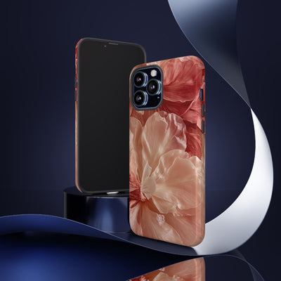 Blush Silk Bloom · Tough Phone Case for iPhone · Pink
