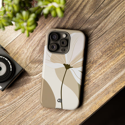 Soft Petal Bloom · Tough Phone Case for iPhone · Beige