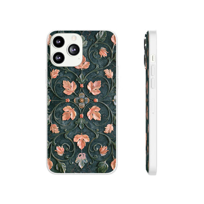 Florentine Rose Arabesque · Lite Phone Case for iPhone ·  Green