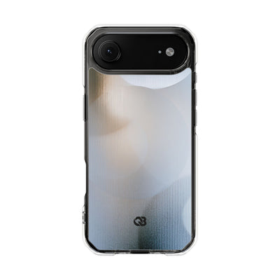 White Impact MagSafe Phone Case for iPhone - Frosted Ribbed Sphere