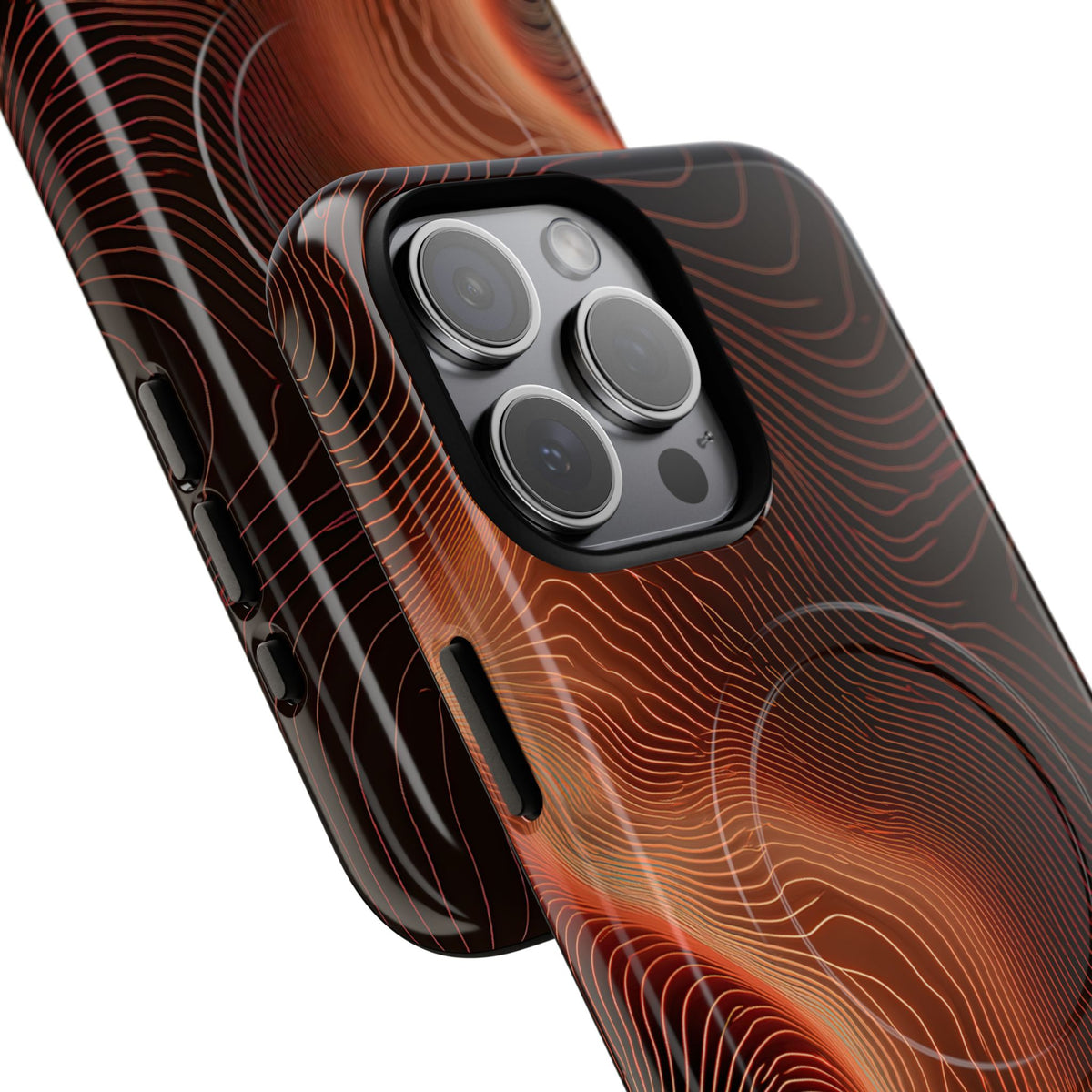 Caldera Ridge · Tough 2.0 Magnetic Phone Case for iPhone · Orange