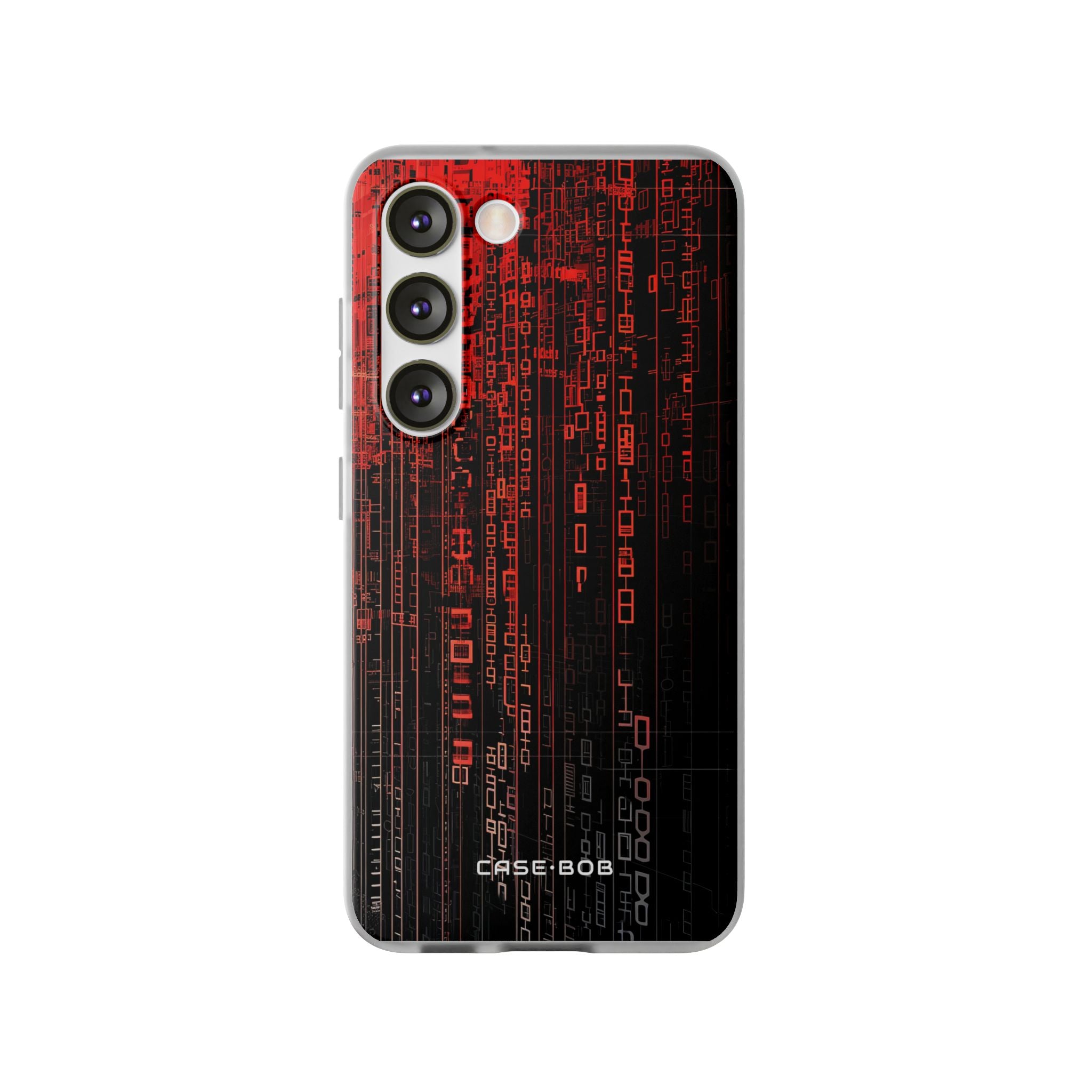 Crimson Glyphs Samsung S23 Case - Soft
