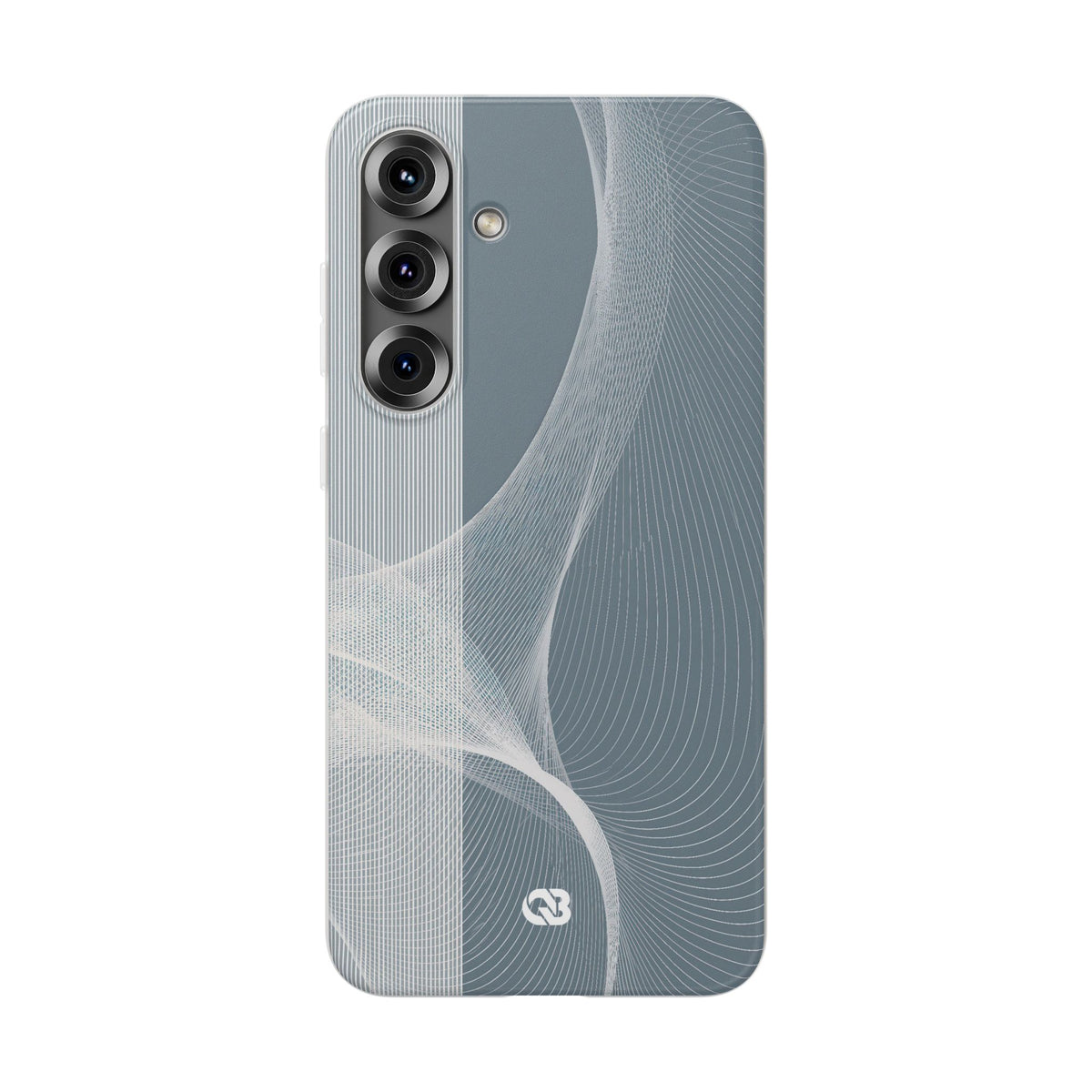 Slate Contour Drift · Lite Phone Case for Samsung · Grey
