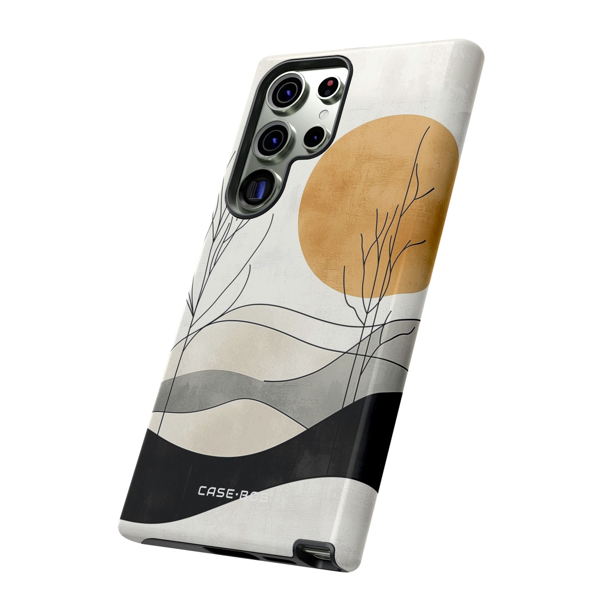 Orange Halo Samsung S23 Ultra Case - Tough