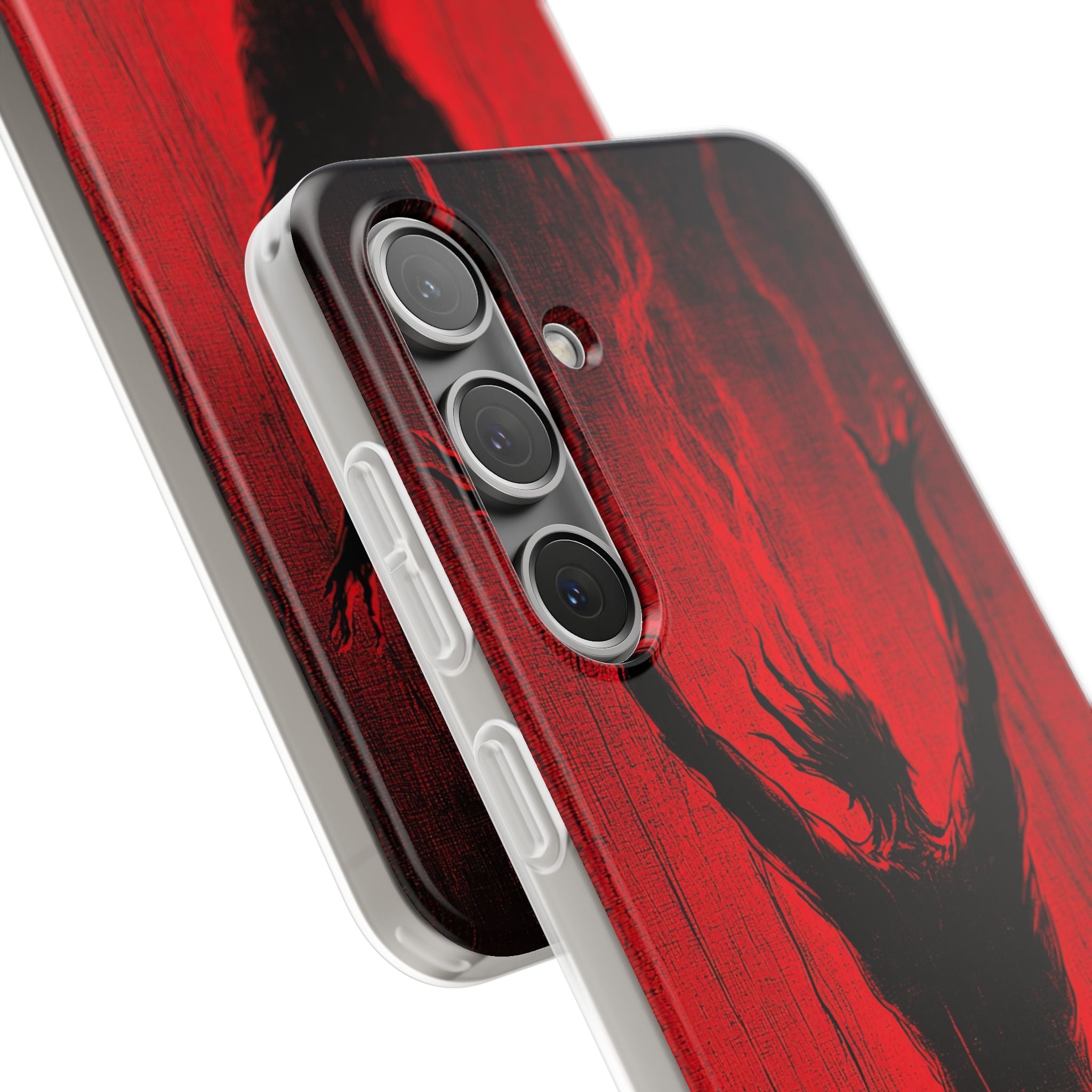 Crimson Shadow Ascent · Soft Coque de téléphone pour Samsung