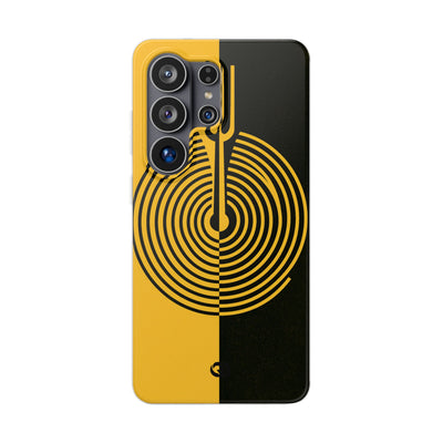 Yellow Lite Phone Case for Samsung - Voltage Sector Pulse