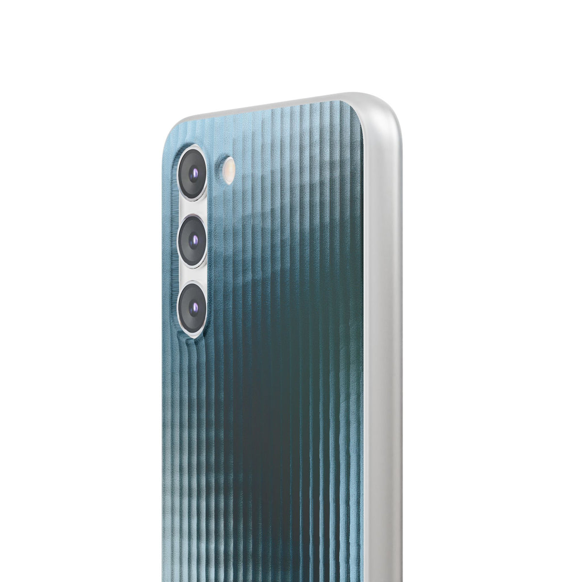 Blue Lite Phone Case for Samsung - Glacial Reeded Glass