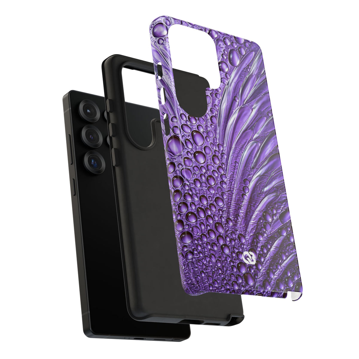 Violet Liquid Gel · Tough Phone Case for Samsung · Purple