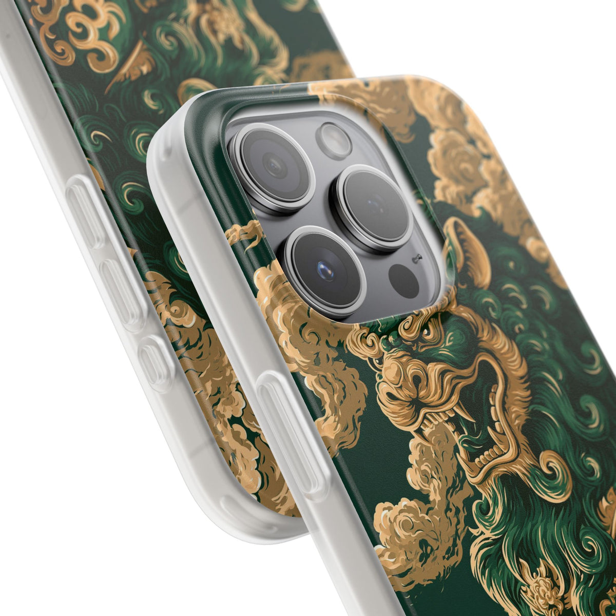 Imperial Guardian Lion · Lite Phone Case for iPhone ·  Green