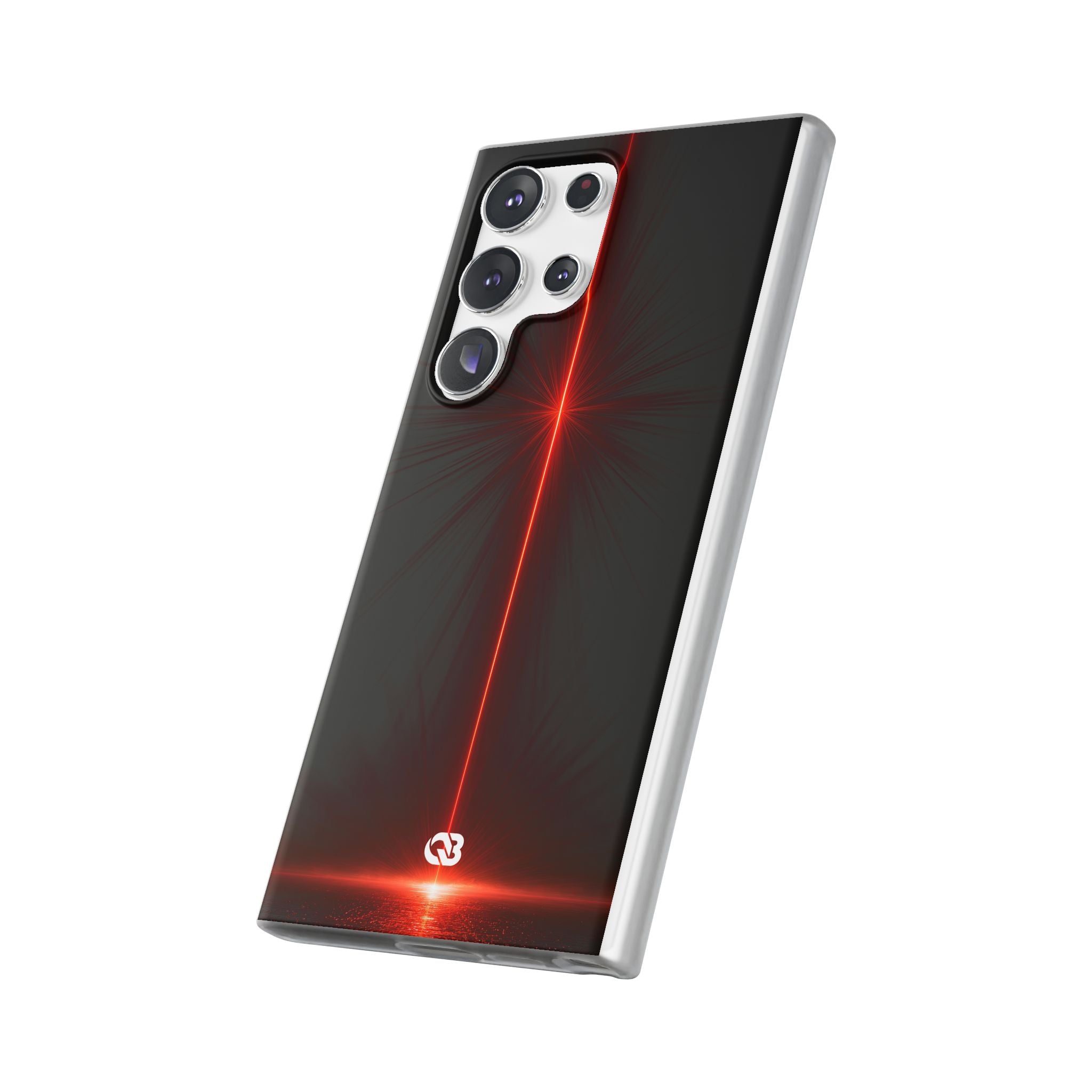 Red Lite Phone Case for Samsung - Crimson Flare Vector