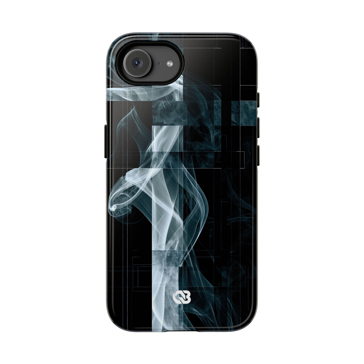 Fractured Smoke · Tough Phone Case for iPhone · Black