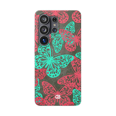 Electric Papillon · Lite Phone Case for Samsung · Pink