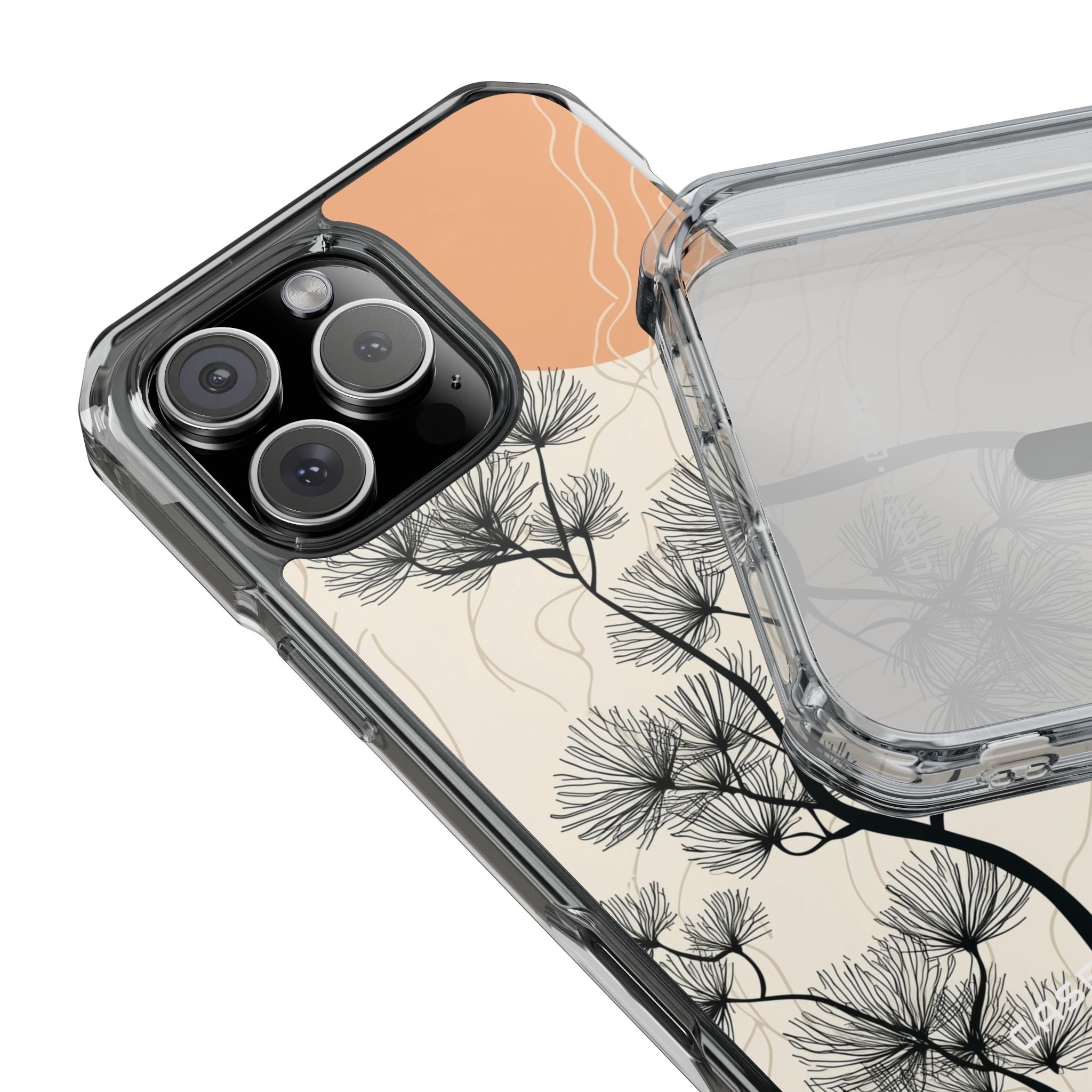 Spiky Tree Sunset iPhone 16 Pro Max Skal - Impact