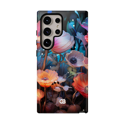 Luminous Poppy Glade · Tough Fundas para teléfono para Samsung