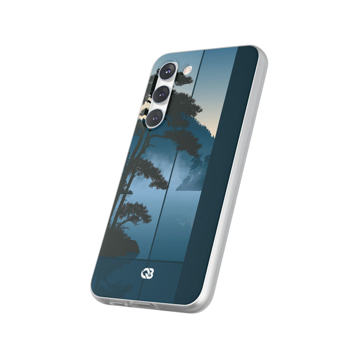 Misty Pine Horizon · Lite Phone Case for Samsung · Teal