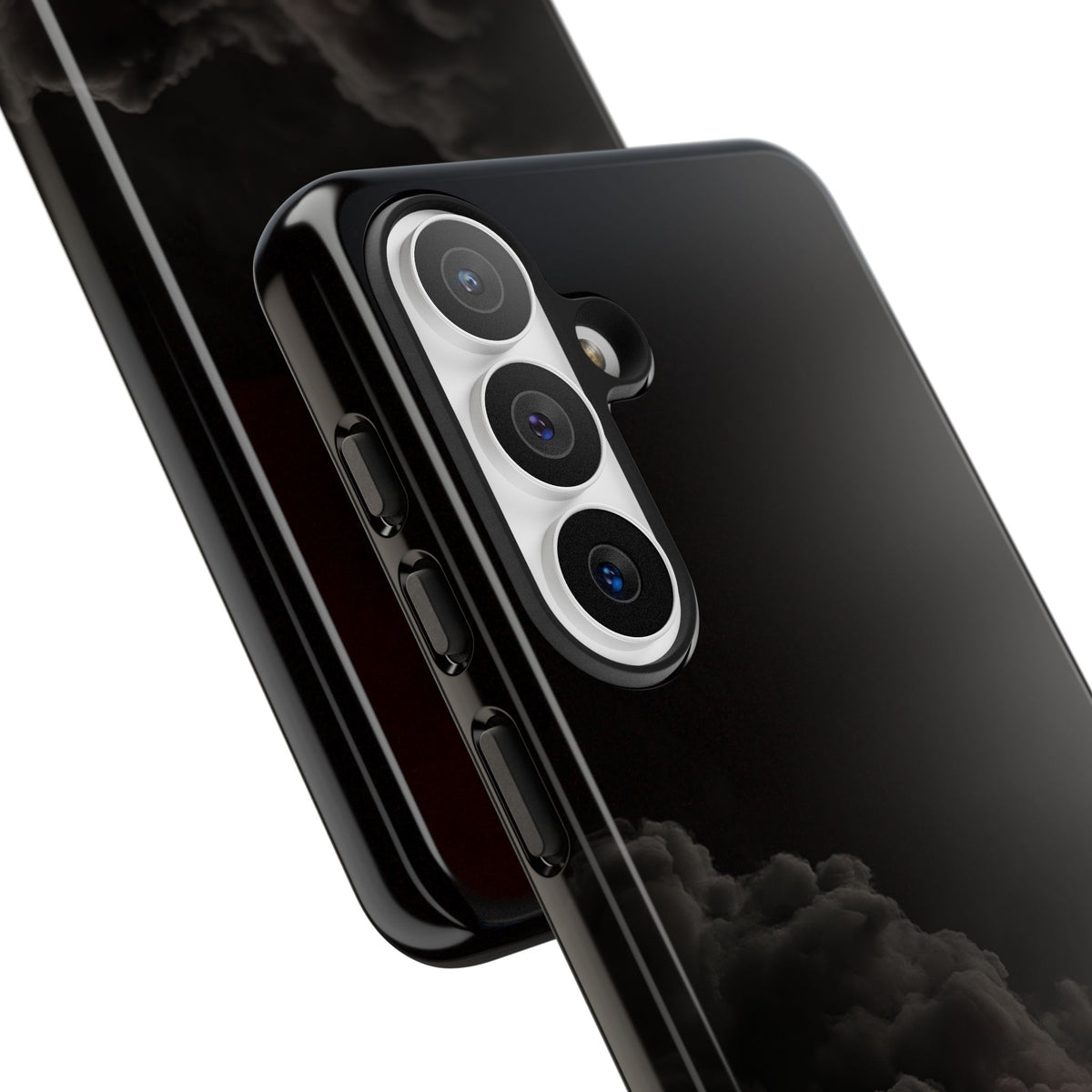 Crimson Fog Void · Tough Phone Case for Samsung · Black