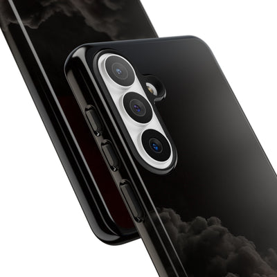 Crimson Fog Void · Tough Phone Case for Samsung · Black