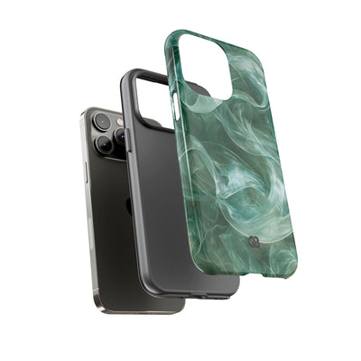 Translucent Aqua Flow · Tough Phone Case for iPhone · Teal