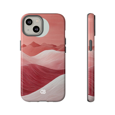 Crimson Dune Horizon · Tough Phone Case for iPhone