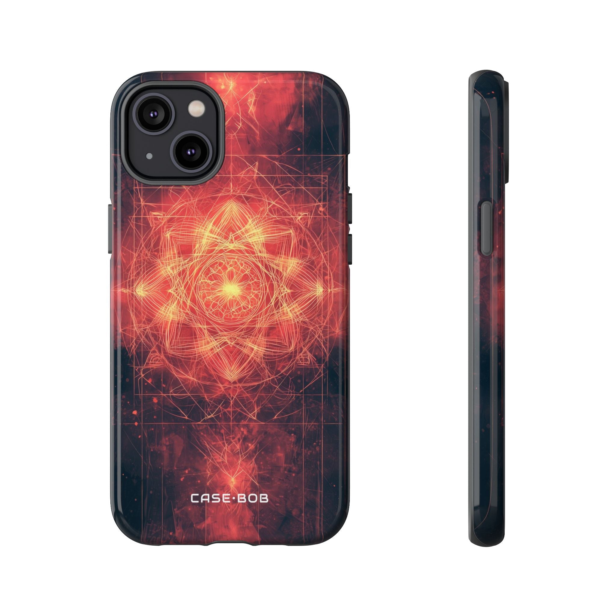 Radiant Mandala iPhone 14 Plus Case - Tough