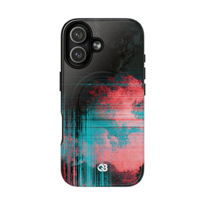 Digital Signal Drift · Tough 2.0 Magnetic Phone Case for iPhone · Black