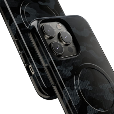 Blackout Urban Camo · Tough 2.0 Magnetic Phone Case for iPhone · Black