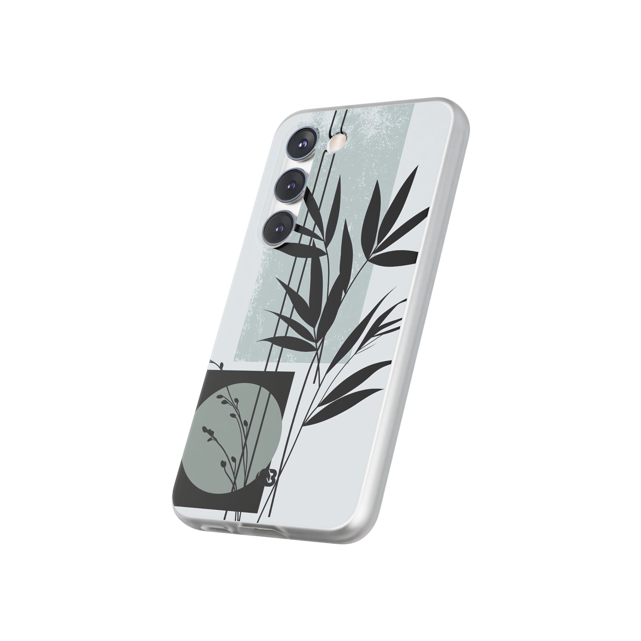 Grey Lite Phone Case for Samsung - Sage Bamboo Noir