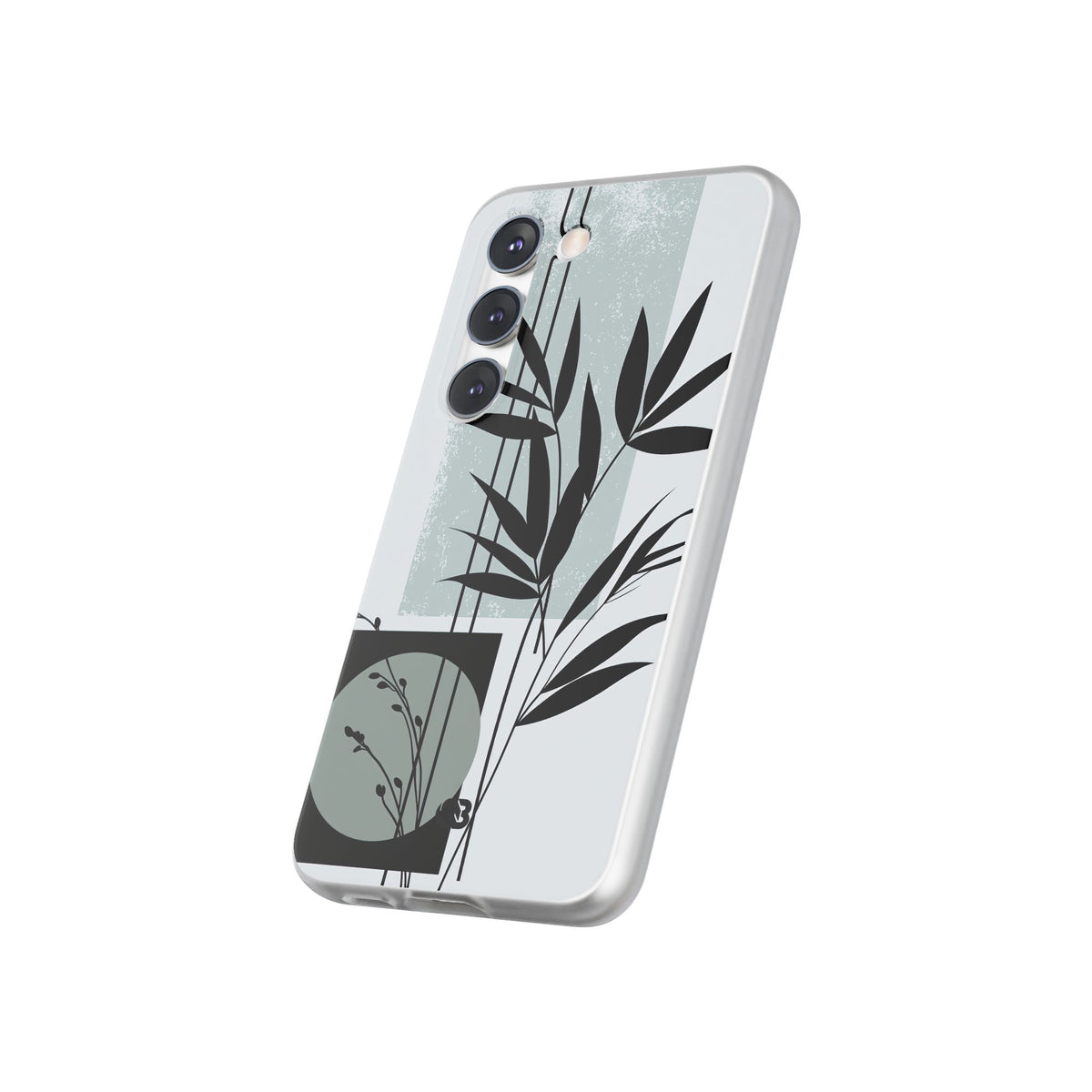 Zen Bamboo Silhouette · Lite Phone Case for Samsung · Green