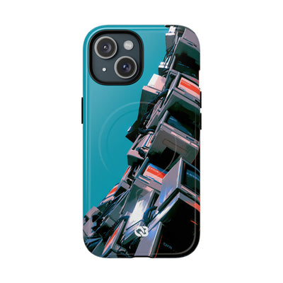 System Error Spire · Tough 2.0 Magnetic Phone Case for iPhone · Teal