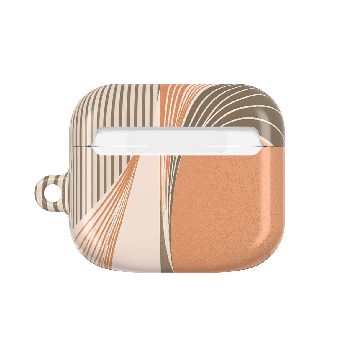 Terracotta Meridian · Hard Case for AirPods & AirPods Pro · Orange