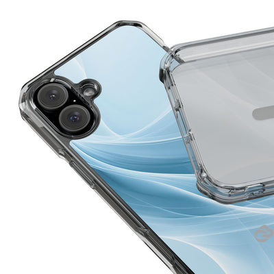 Blue Impact MagSafe Phone Case for iPhone - Arctic Silk Drift