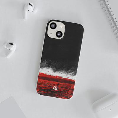 Crimson Void · Lite Phone Case for iPhone ·  Black