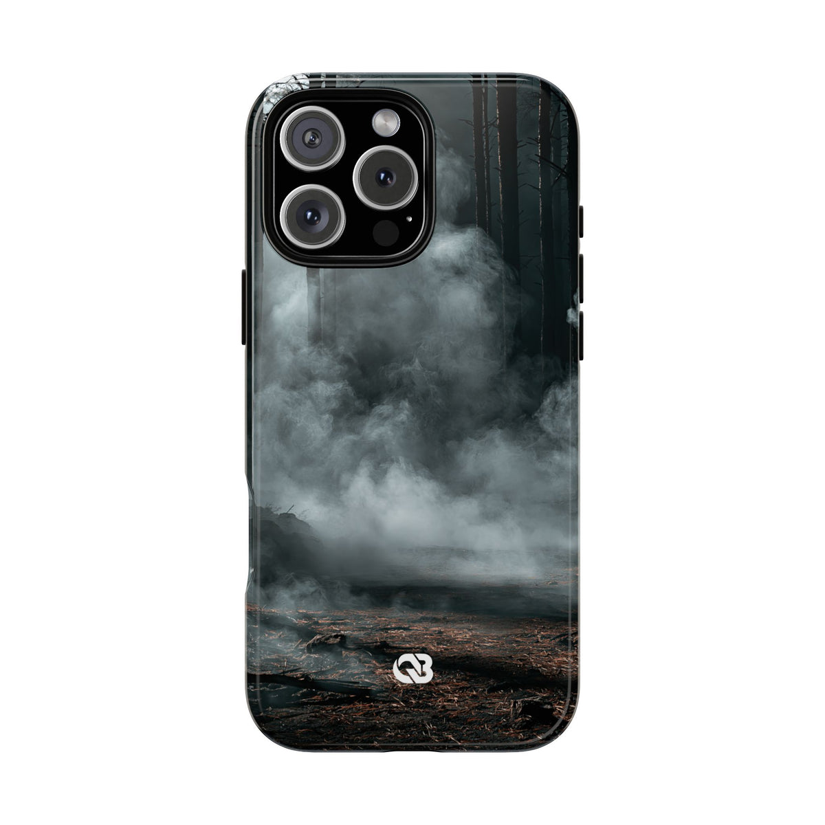 Shadowed Pine Mist · Tough Phone Case for iPhone · Black