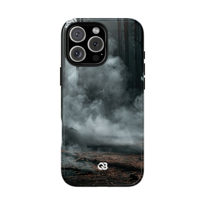 Shadowed Pine Mist · Tough Phone Case for iPhone · Black