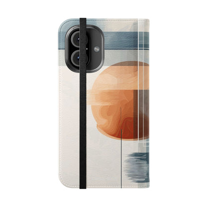 Amber Orbit - iPhone 16  Case - Wallet