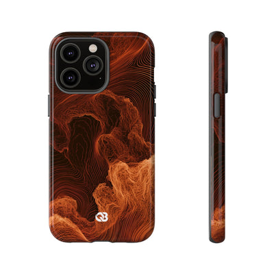 Amber Filament · Tough Phone Case for iPhone · Orange