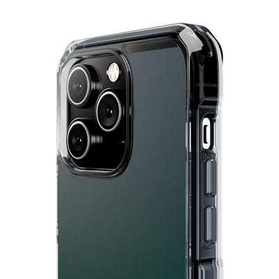 Deep Forest Nocturne · Clear Impact Magnetic Phone Case for iPhone · Green
