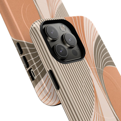 Orange Tough 2.0 Magsafe Phone Case for iPhone - Desert Arc Horizon