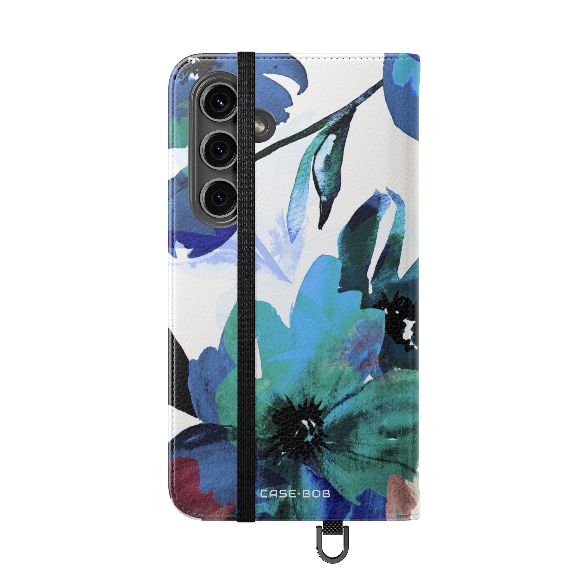 Blue Bloom - Samsung S24 Plus Case - Wallet