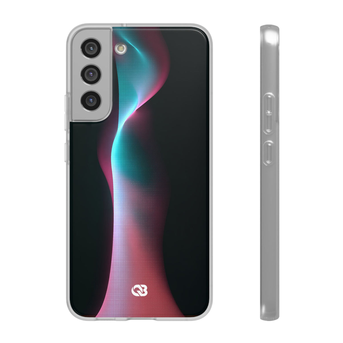 Neon Pixel Flow · Lite Phone Case for Samsung · Black