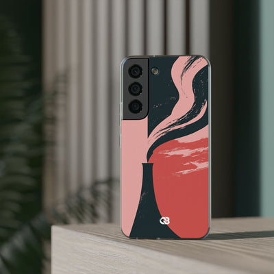 Pink Lite Phone Case for Samsung - Cinder Rose Plume