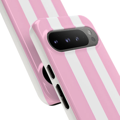 Soft Pink Stripe · Tough Phone Case for Google Pixel
