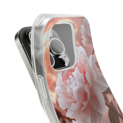 Peony Moonlight iPhone 16 Pro Case - Soft
