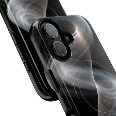 Luminous Vortex · Tough 2.0 Magnetic Phone Case for iPhone · Black