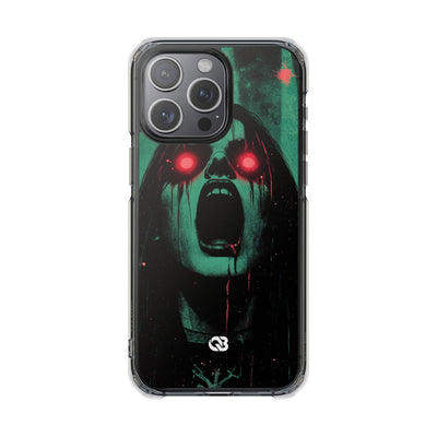 Crimson Emerald Scream · Impact Phone Case for iPhone · Magsafe